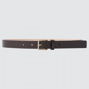 UNIQLO Belt 2021 Season Dark Brown | WIFRUNA-71