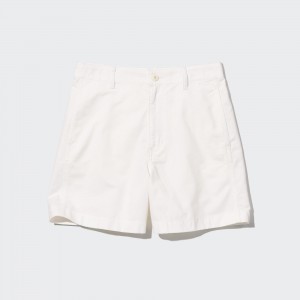 UNIQLO Chino Shorts Off White | YEXVIOH-93