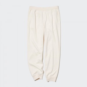 UNIQLO Joggers Off White | PYZWCRI-95