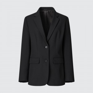 UNIQLO Tailored Jacket Black | OFEPRZA-15