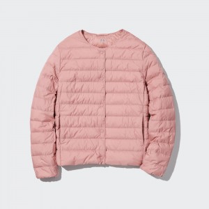 UNIQLO Ultra Light Down Compact Jacket Pink | YFGSWXQ-49